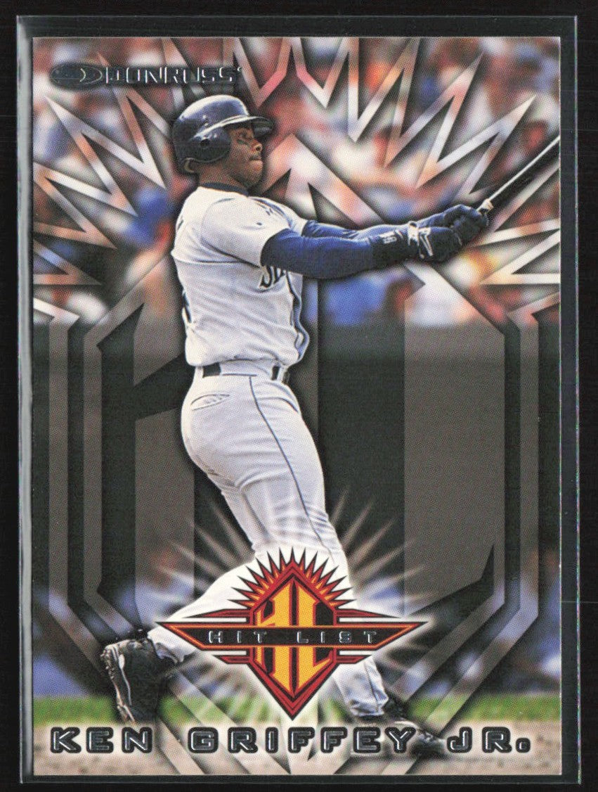 Ken Griffey Jr. 1998 Donruss Hit List #375 Seattle Mariners