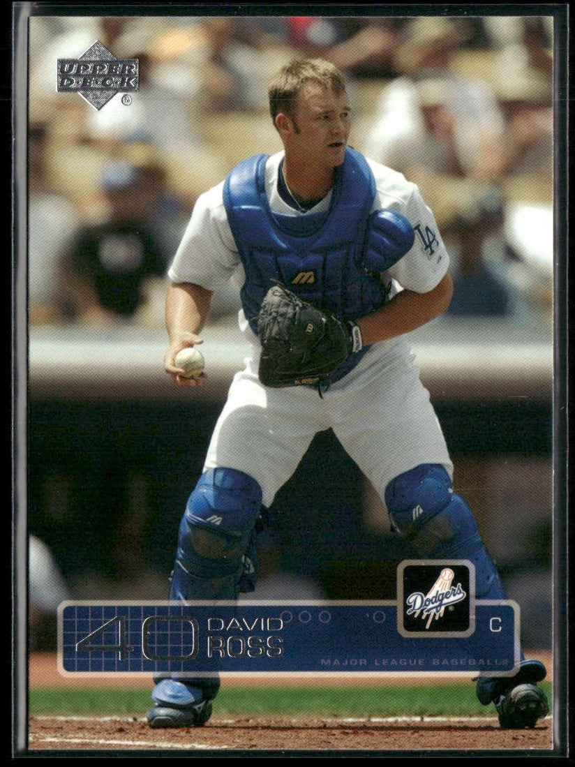 David Ross 2004 Upper Deck #590 Los Angeles Dodgers