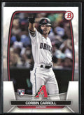 Corbin Carroll 2023 Bowman RC #73 Arizona Diamondbacks