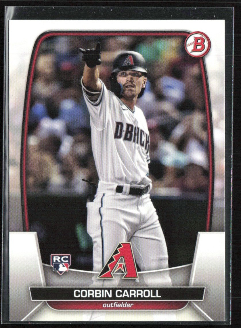 Corbin Carroll 2023 Bowman RC #73 Arizona Diamondbacks