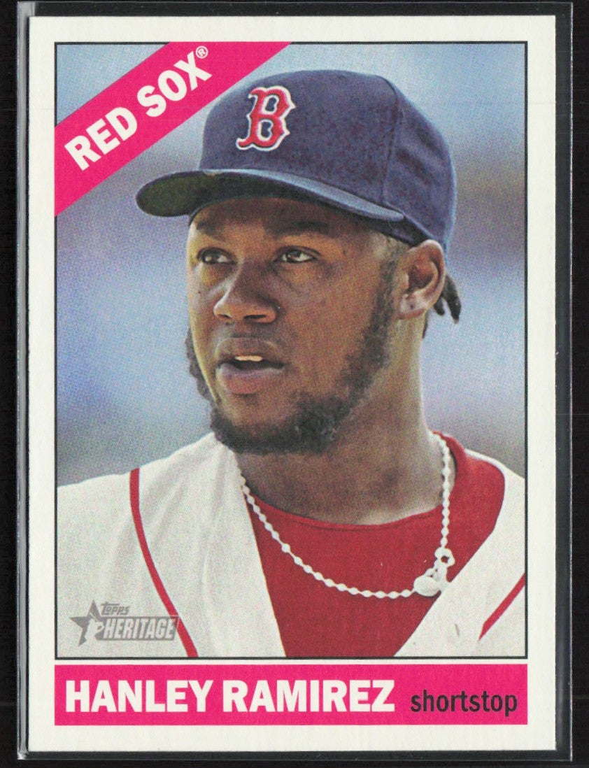 Hanley Ramirez 2015 Topps Heritage SP #438 Boston Red Sox