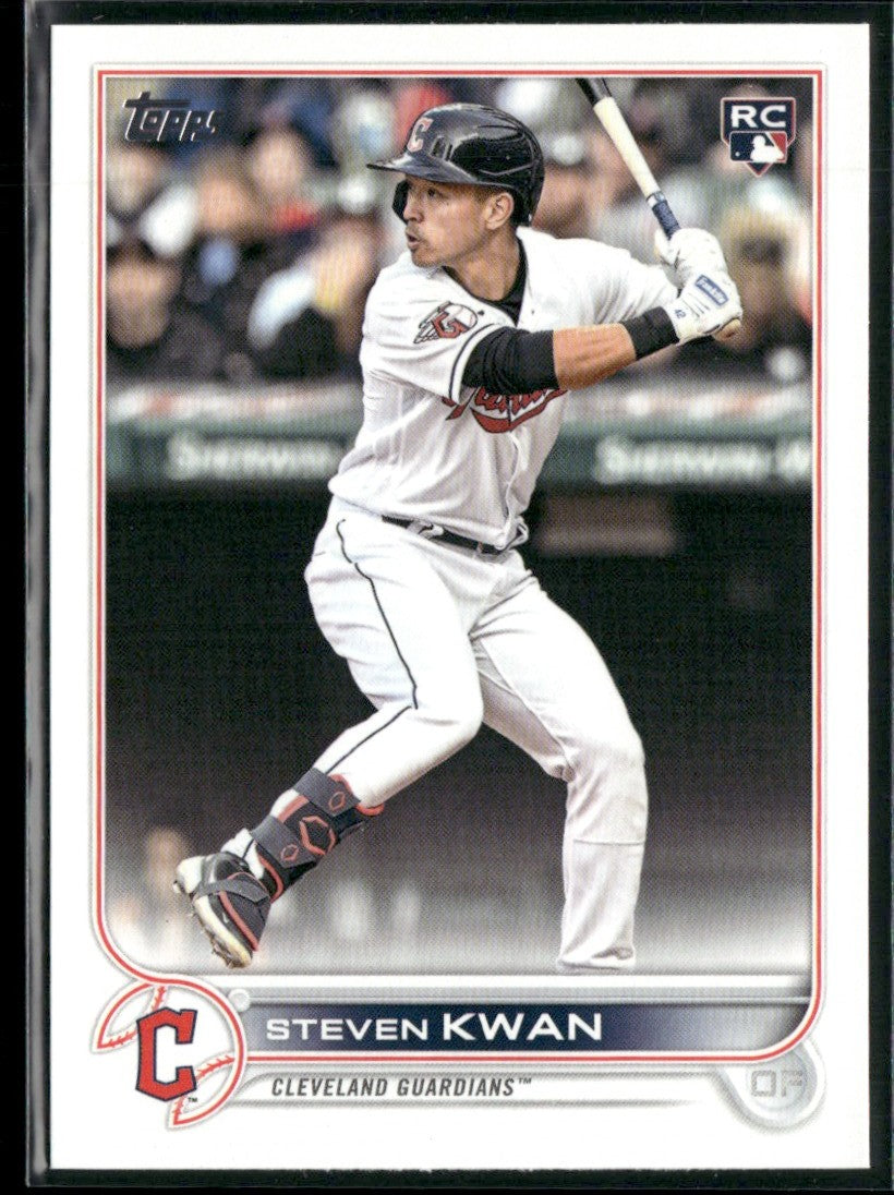 Steven Kwan 2022 Topps Update RC #US261 Cleveland Guardians