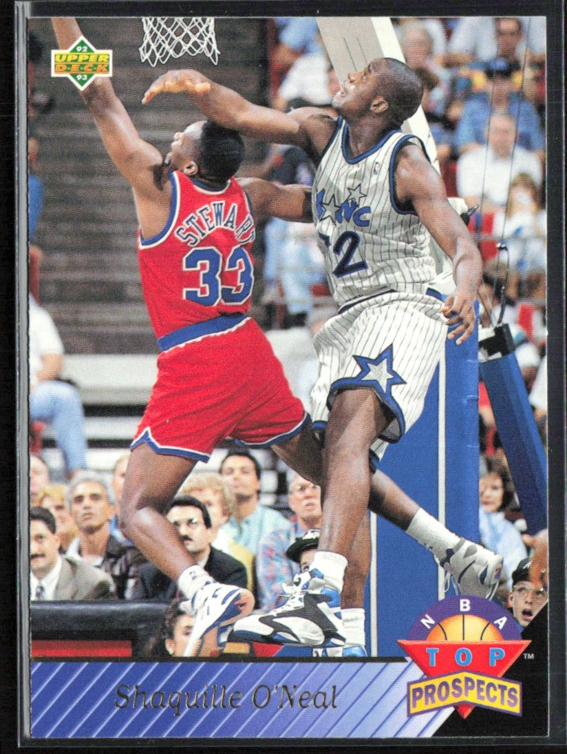 Shaquille O'Neal 1993 Upper Deck NBA Top Prospects #474 Orlando Magic