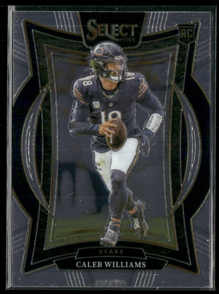 Caleb Williams 2025 Panini Select Concourse RC #25 Chicago Bears