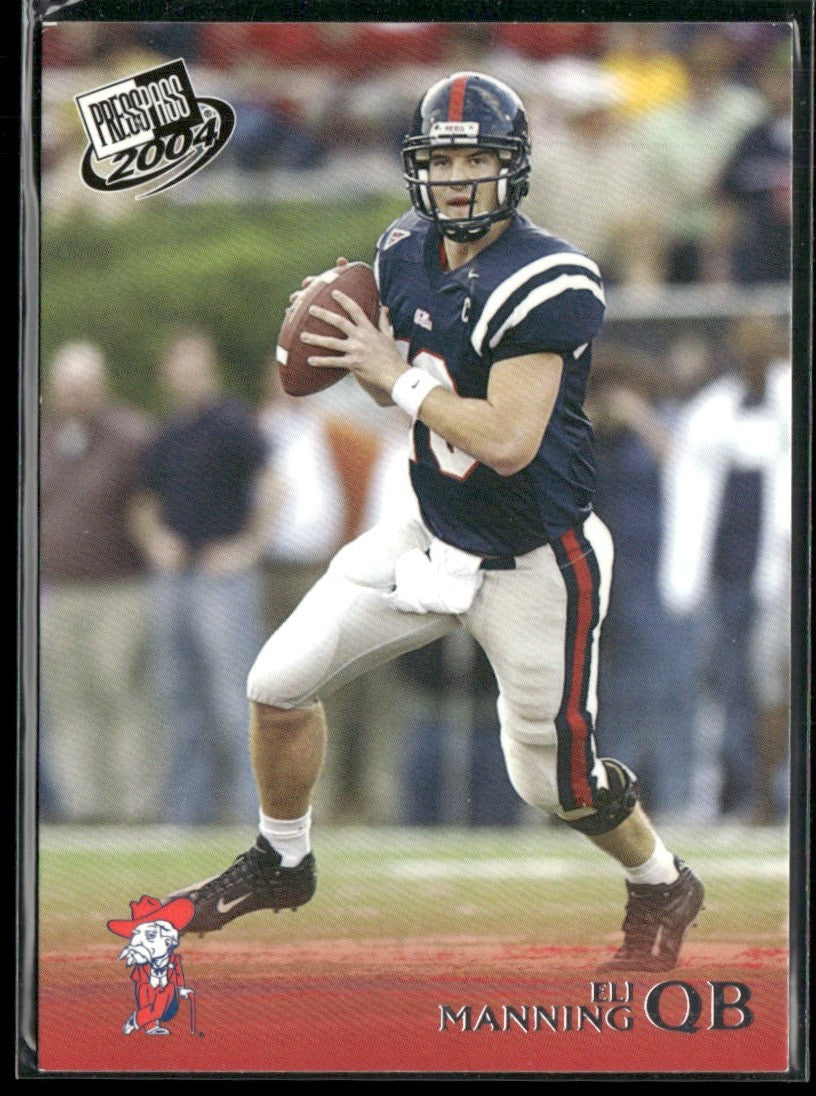 Eli Manning 2004 Press Pass #4 Ole Miss Rebels