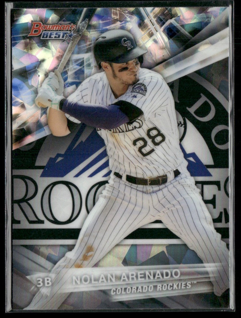 Nolan Arenado 2016 Bowman's Best Atomic Refractor #33 Colorado Rockies