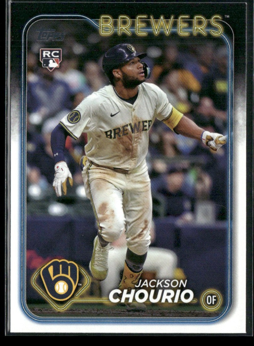 Jackson Chourio 2024 Topps Update RC #US240 Milwaukee Brewers
