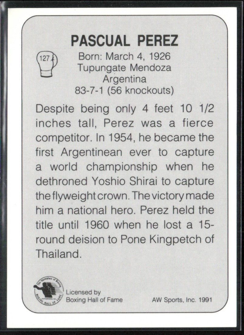 Pascual Perez 1991 All World #127