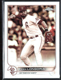 Evan Longoria 2022 Topps Chrome Sepia Refractor #54 San Francisco Giants