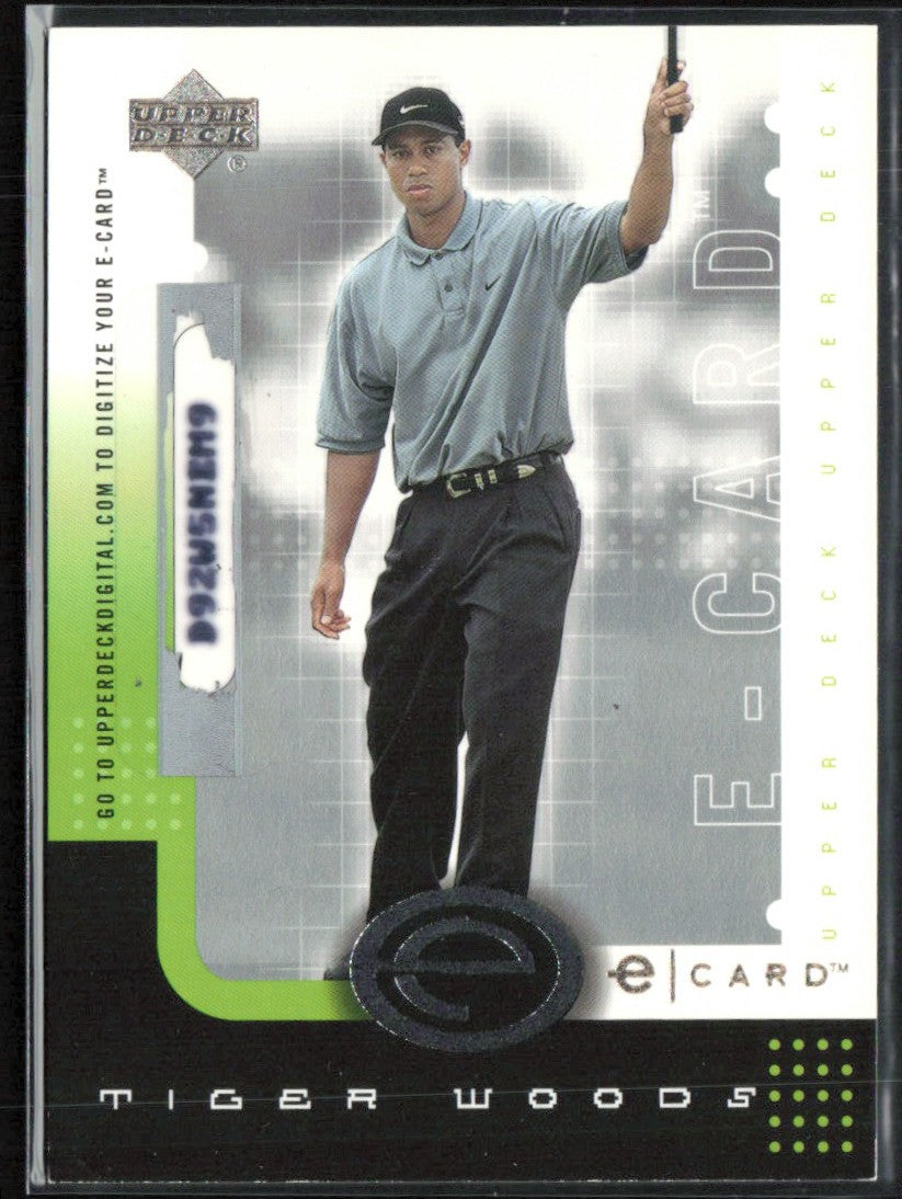 Tiger Woods 2001 Upper Deck e-Card #E-TW