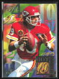 Joe Montana 1994 Fleer Ultra Flair Hot Numbers #8 Kansas City Chiefs