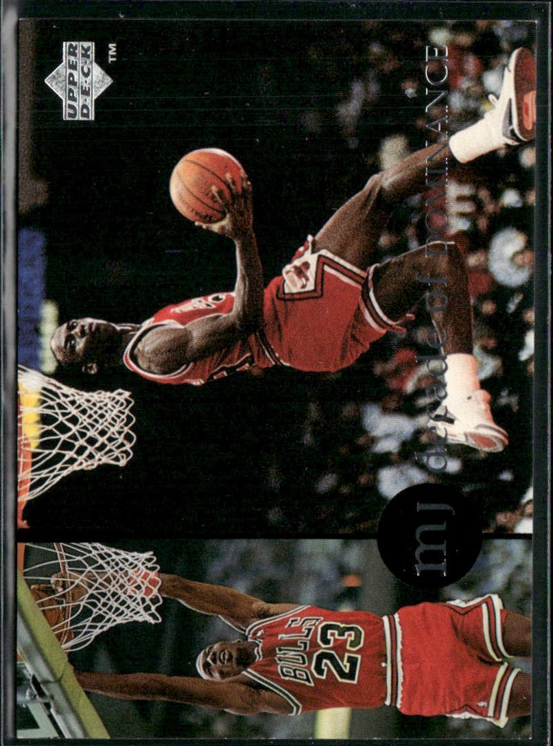 Michael Jordan 1994 Upper Deck Decade of Dominance #J3 Chicago Bulls
