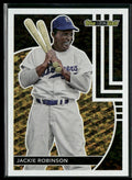 Jackie Robinson 2024 Topps Update Black Gold #BG-20 Brooklyn Dodgers