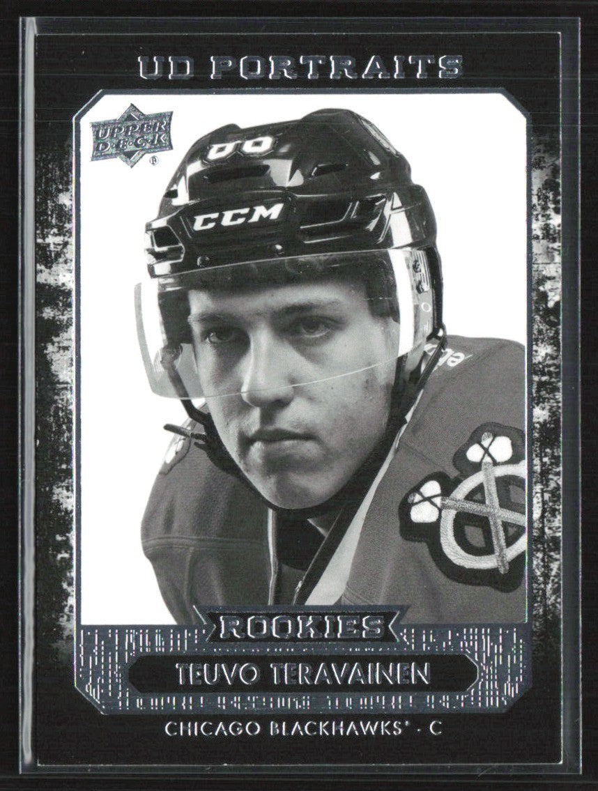 Teuvo Teravainen 2014 Upper Deck Portraits RC #P-54 Chicago Blackhawks
