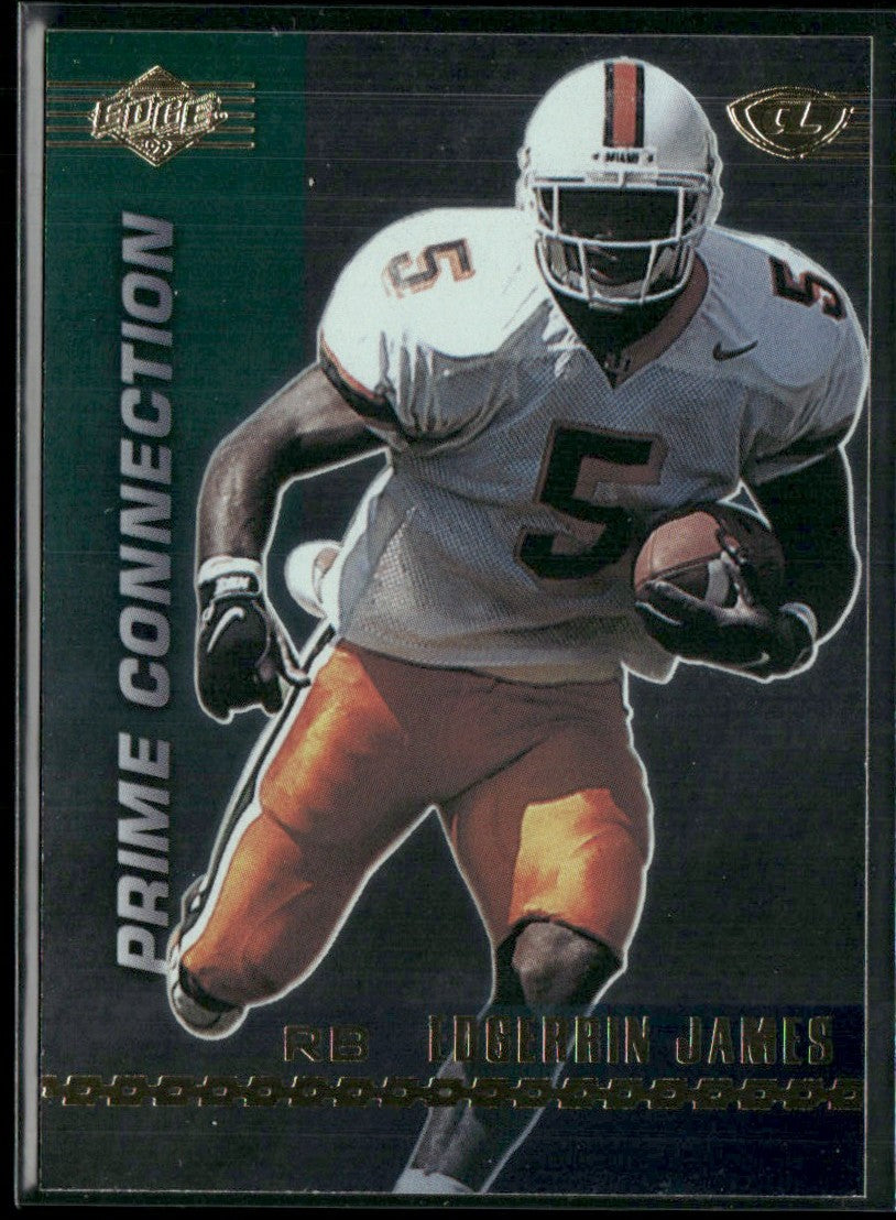 Edgerrin James 1999 Collector's Edge Advantage Prime Connection RC #PC15