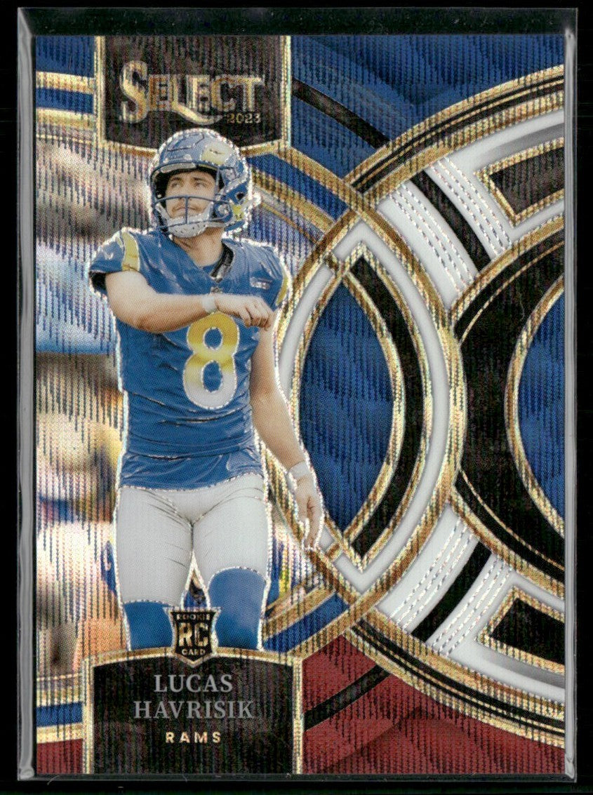 Lucas Havrisik 2023 Panini Select Premier Tri-Color Prizm RC /225 #141