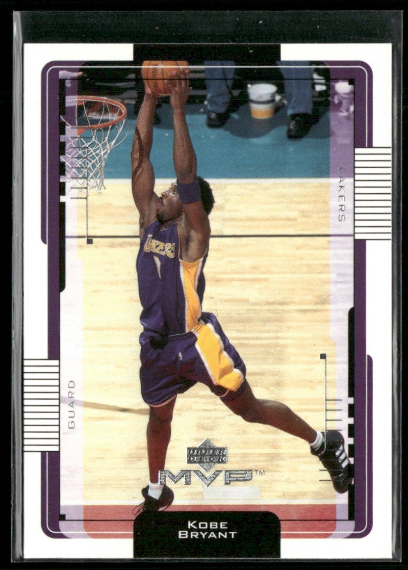 Kobe Bryant 2001 Upper Deck MVP #189 Los Angeles Lakers