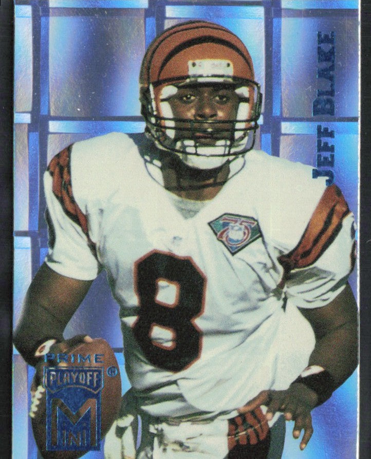 Jeff Blake 1995 Playoff Mini RC #18 Cincinnati Bengals