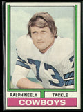 Ralph Neely 1974 Topps #187 Dallas Cowboys