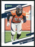 Bradley Chubb 2021 Panini Donruss Aqueous Test #182 Denver Broncos