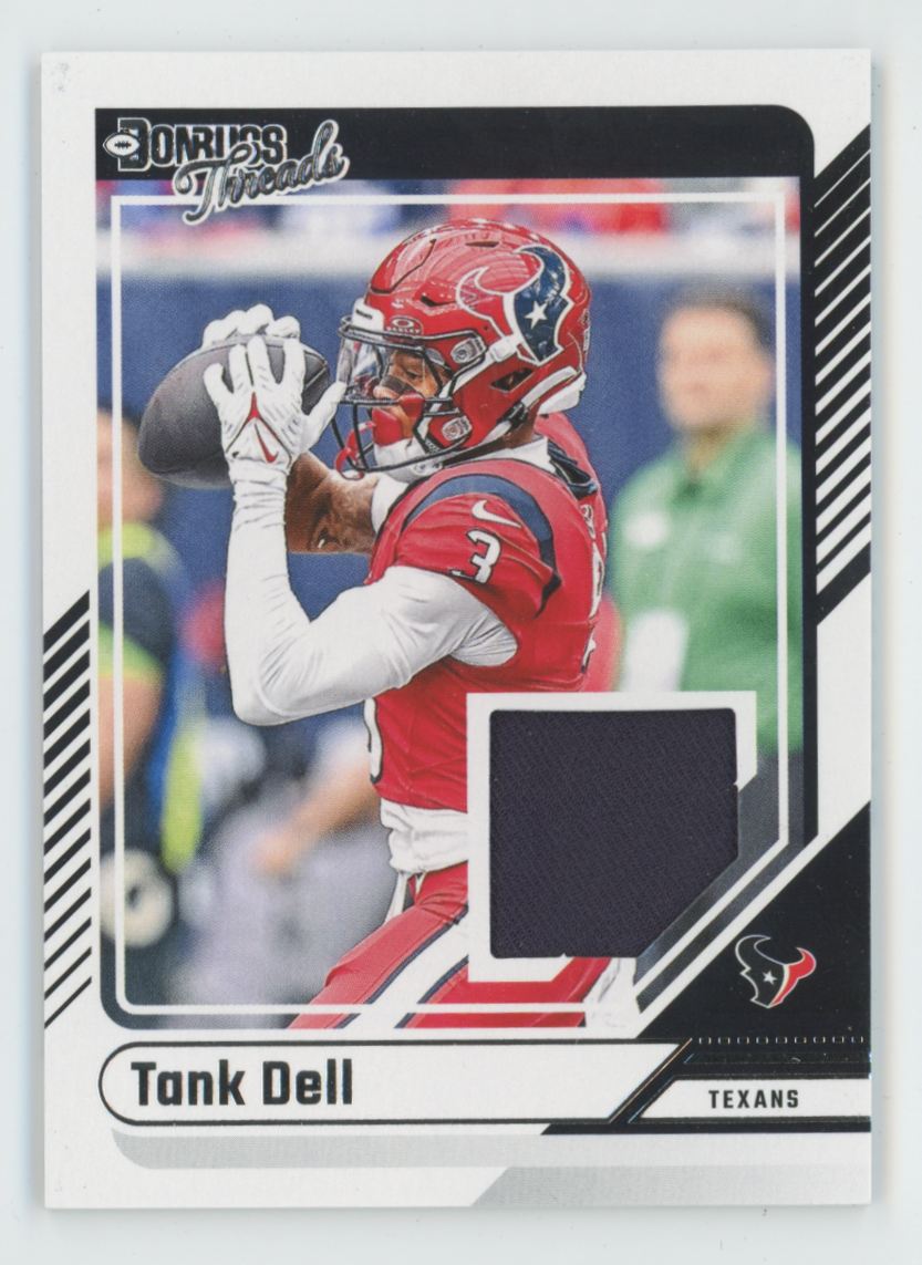 Tank Dell 2024 Donruss Threads Jersey #DTH-NTD Houston Texans