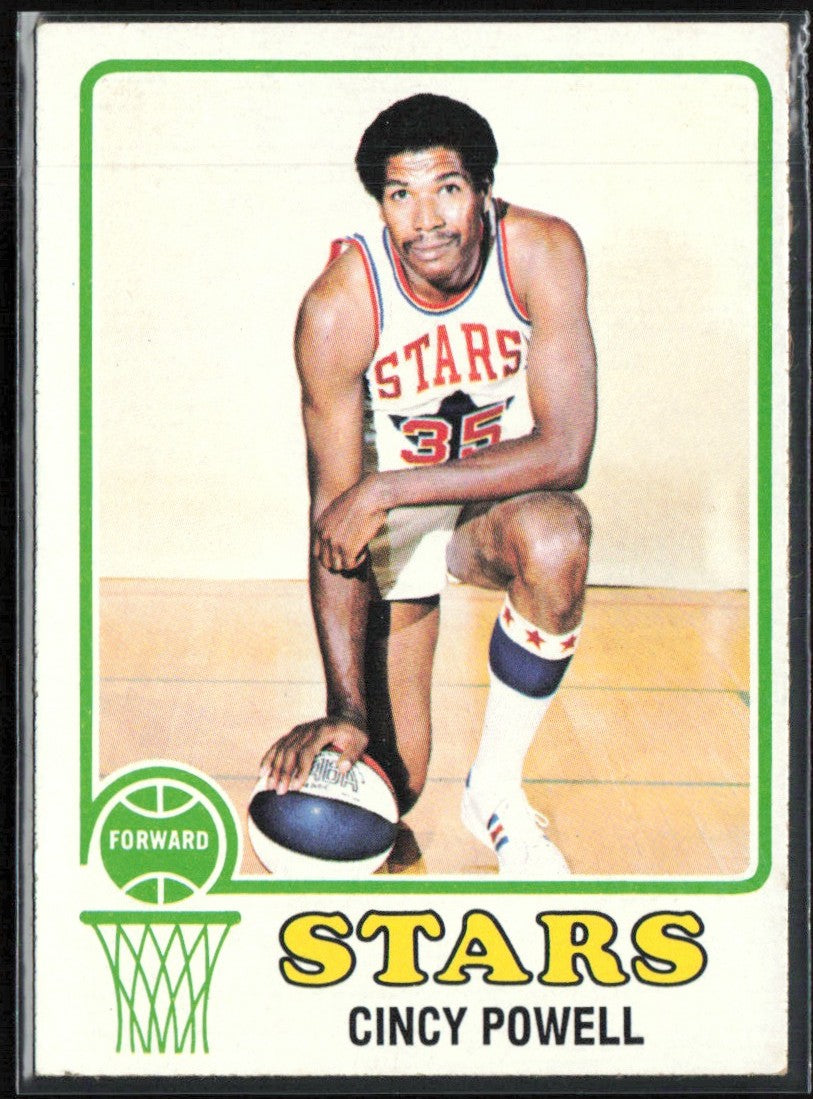 Cincy Powell 1973 Topps #186 Utah Stars