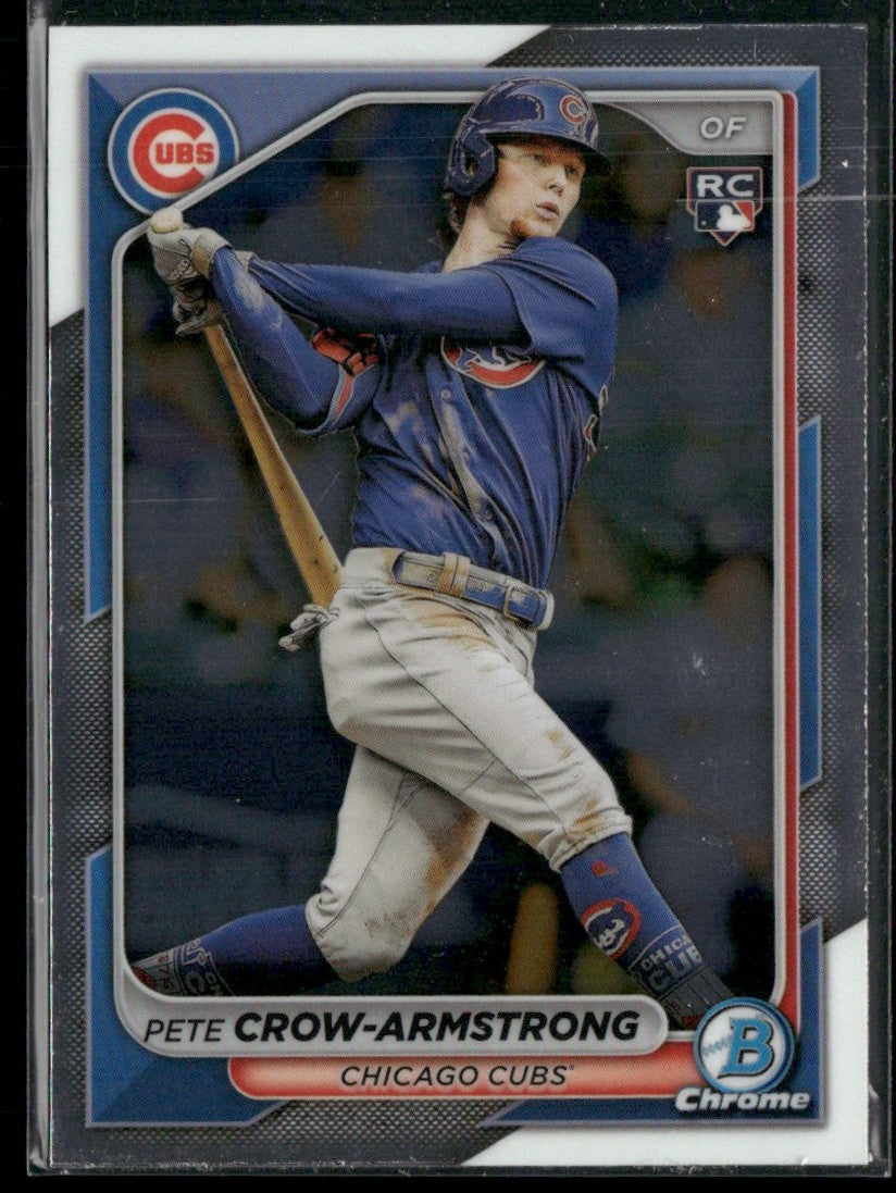 Pete Crow-Armstrong 2024 Bowman Chrome RC #45 Chicago Cubs