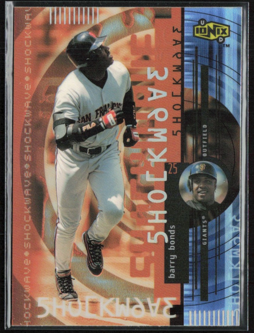 Barry Bonds 2000 UD Ionix Shockwave #S6 San Francisco Giants