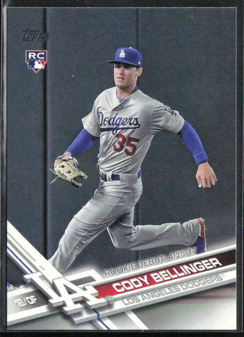 Cody Bellinger 2017 Topps Update RC #US214 Los Angeles Dodgers