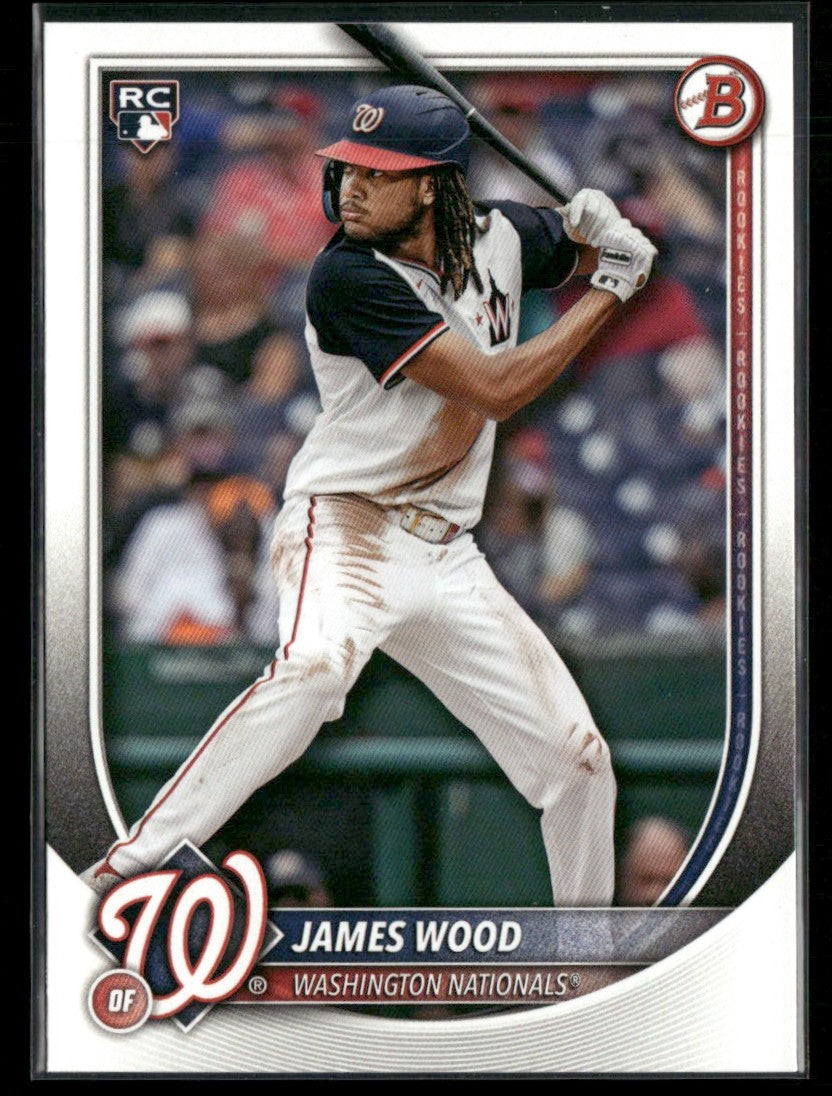 James Wood 2025 Bowman RC #29 Washington Nationals