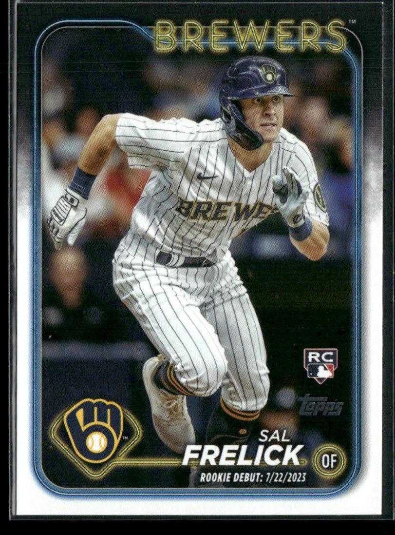 Sal Frelick 2024 Topps Update RC #US10 Milwaukee Brewers
