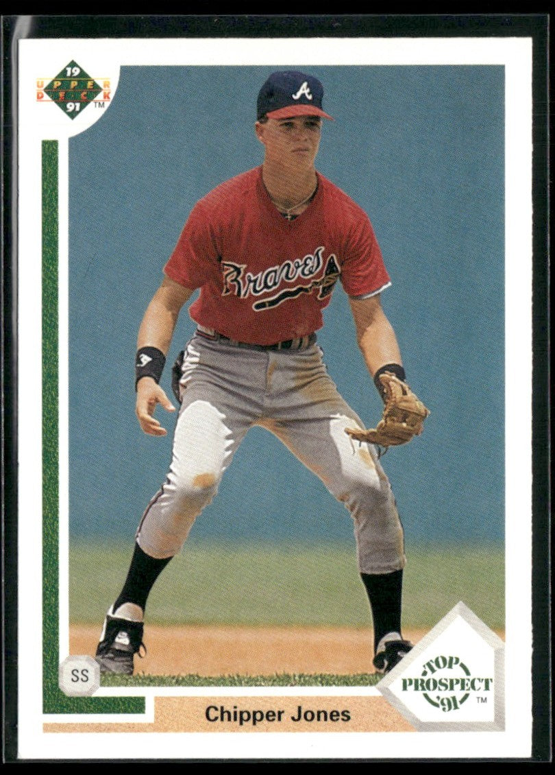 Chipper Jones 1991 Upper Deck RC #55 Atlanta Braves