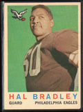 Hal Bradley 1959 Topps RC #63 Philadelphia Eagles