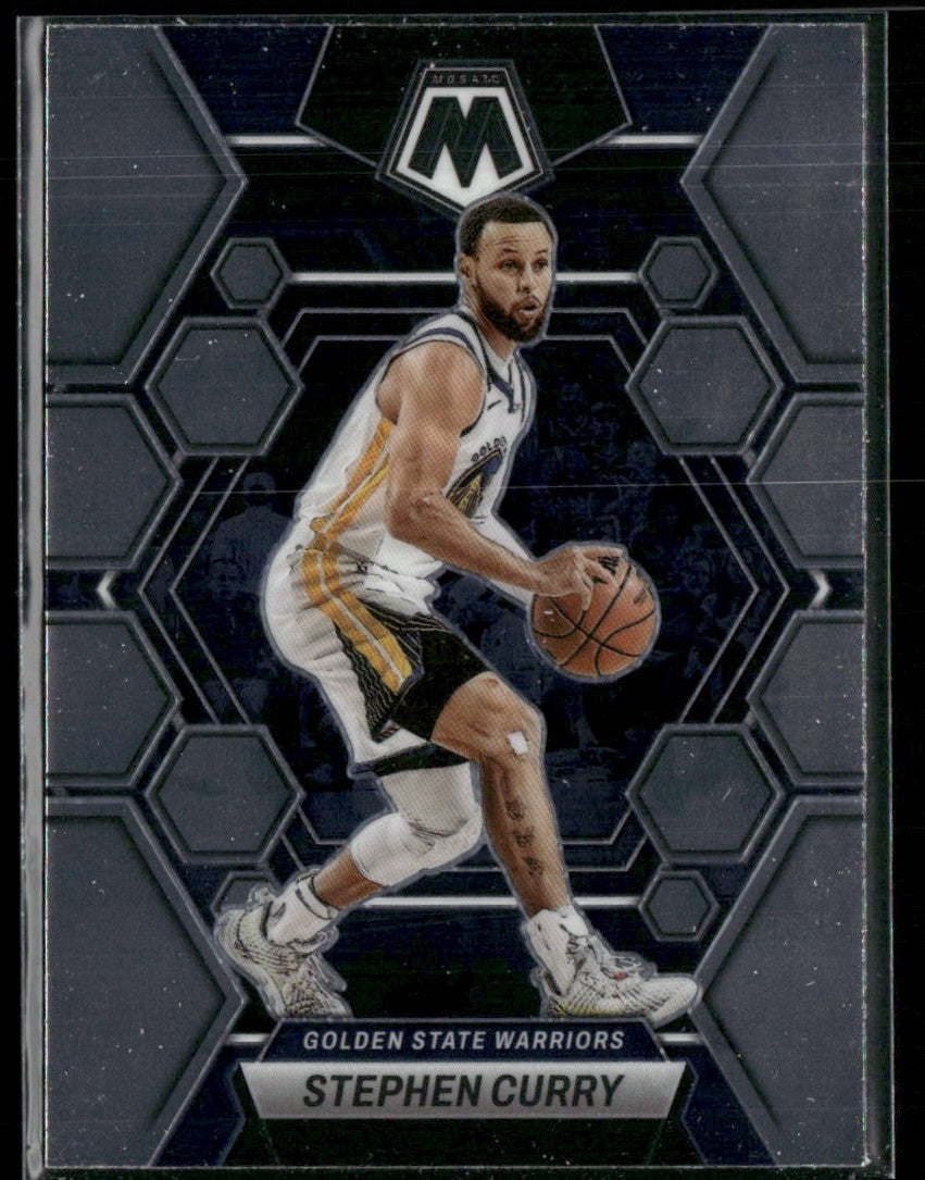Stephen Curry 2022 Panini Mosaic #92 Golden State Warriors