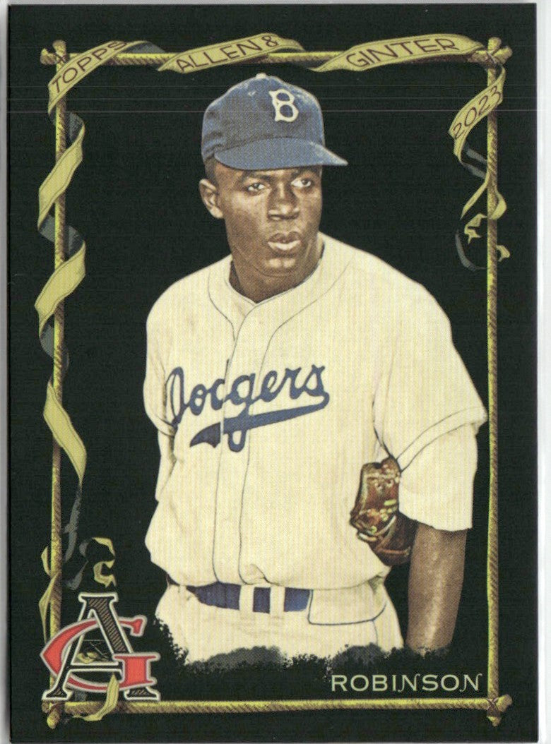 Jackie Robinson 2023 Topps Allen & Ginter X #64 Brooklyn Dodgers