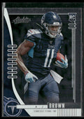 A.J. Brown 2019 Panini Absolute RC #101 Tennessee Titans