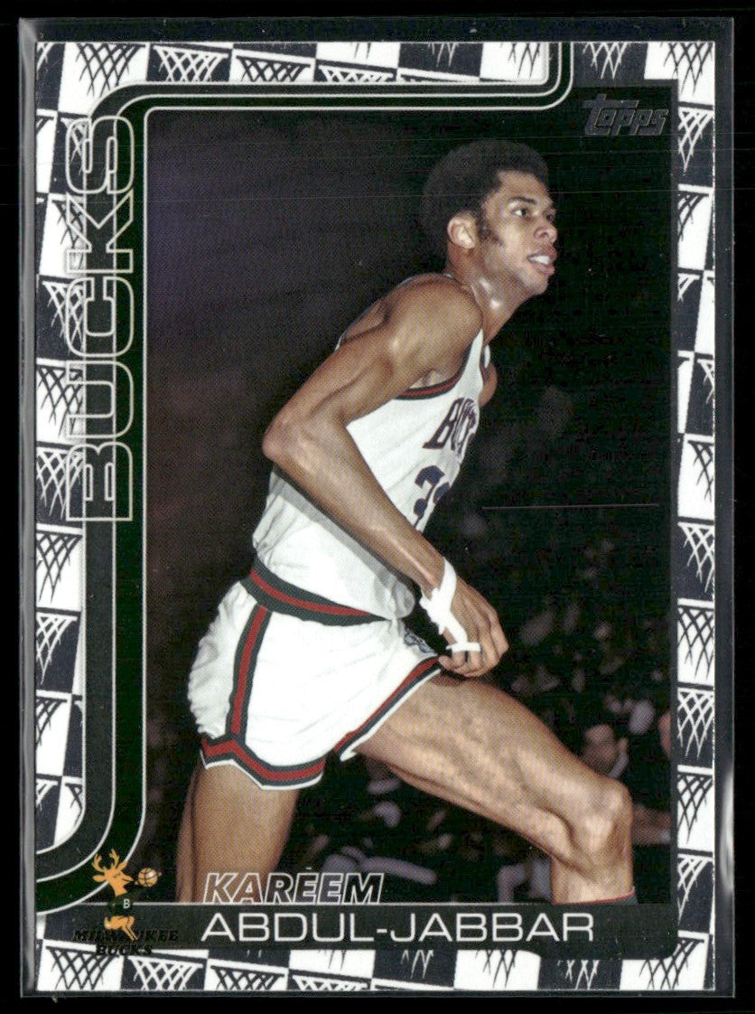 Kareem Abdul-Jabbar 2025 Topps Season Tip Off #259 Milwaukee Bucks