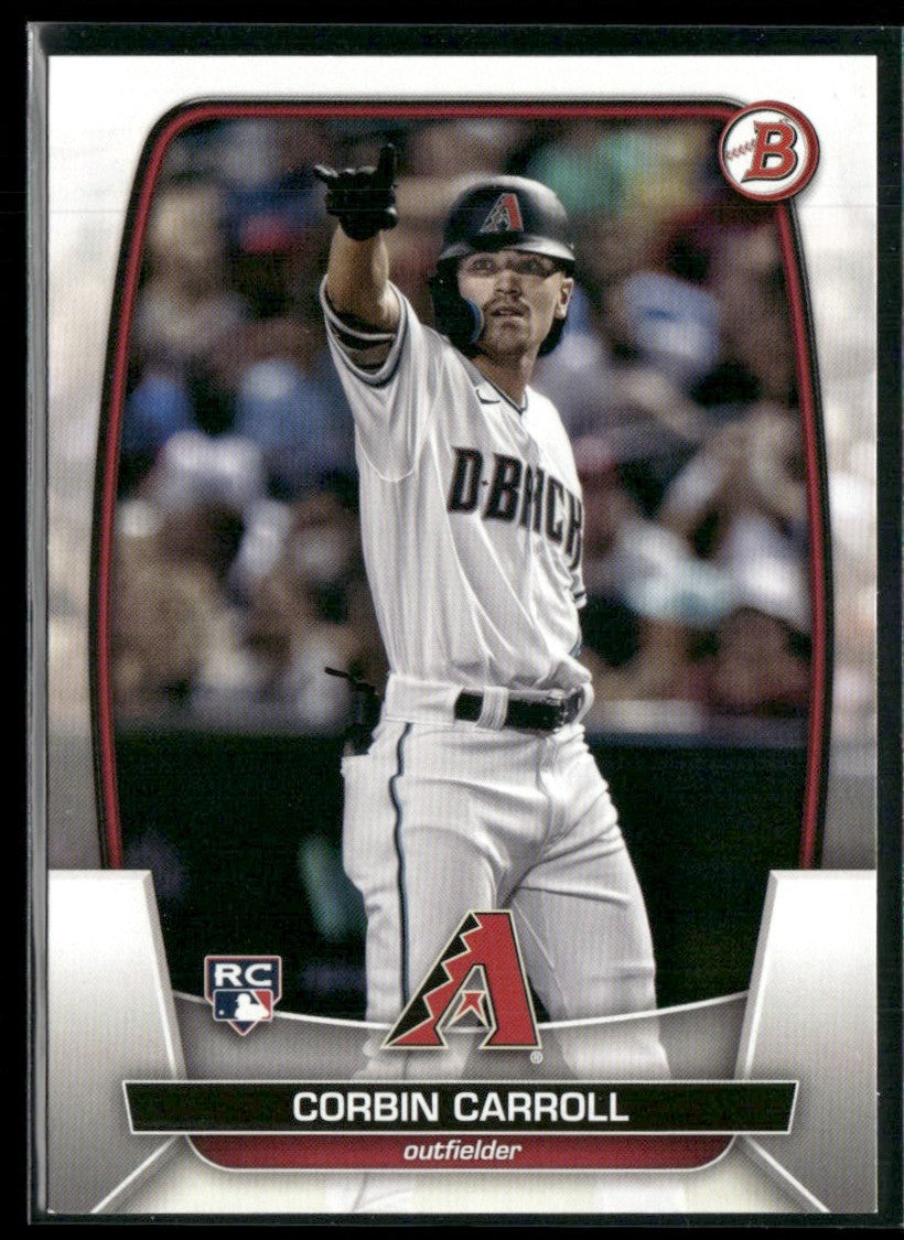 Corbin Carroll 2023 Bowman RC #73 Arizona Diamondbacks