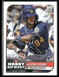 Jackson Chourio 2024 Topps Hobby Rip Night RC #22 Milwaukee Brewers