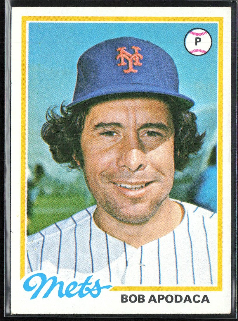 Bob Apodaca 1978 Topps #592 New York Mets