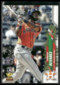 Yordan Alvarez 2020 Topps Holiday RC #HW105 Houston Astros