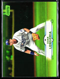 Evan Longoria 2025 Topps Stadium Club Lime Green Foil #110 Tampa Bay Rays
