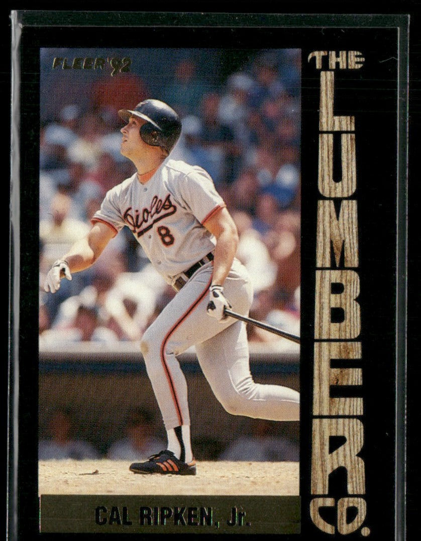 Cal Ripken Jr. 1992 Fleer Lumber Company #7 Baltimore Orioles