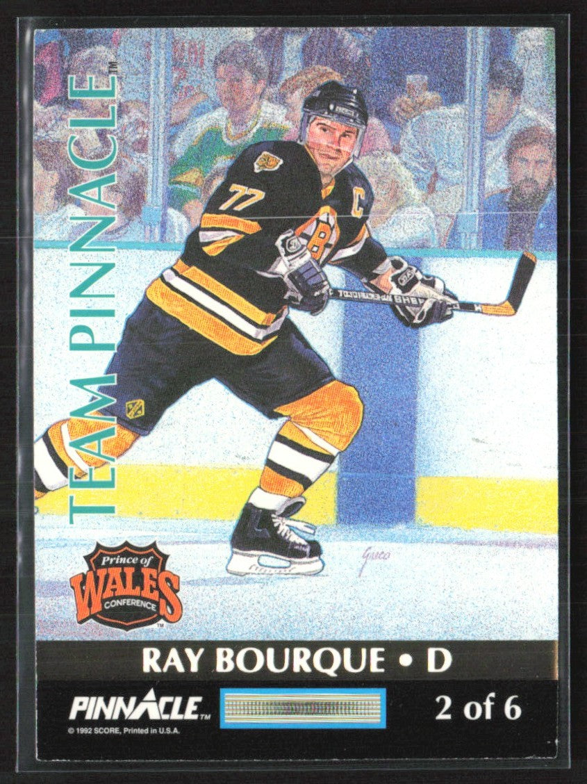 Chris Chelios/Ray Bourque 1992 Pinnacle Canadian Team Pinnacle #2