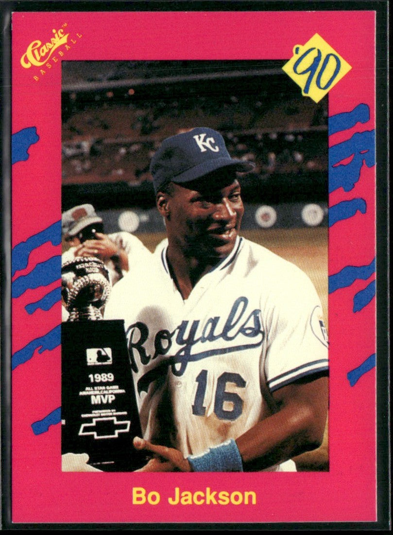 Bo Jackson 1990 Classic Update #T25 Kansas City Royals