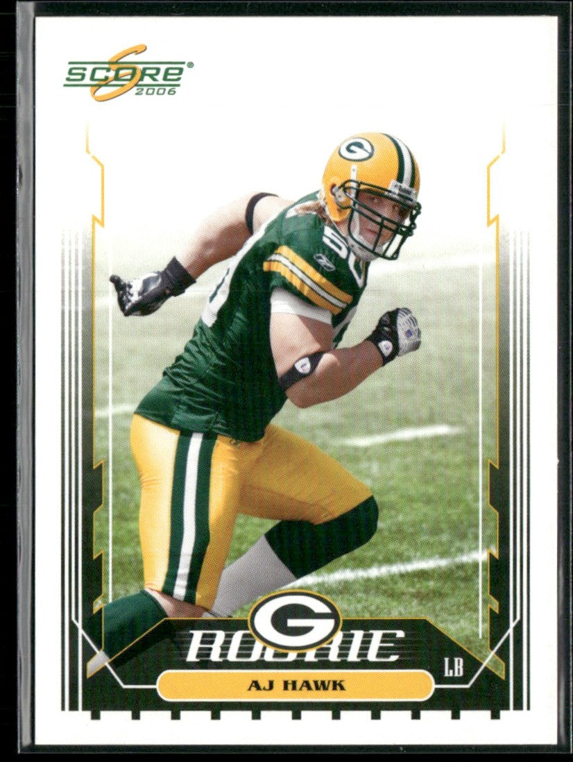 A.J. Hawk 2006 Score RC #373 Green Bay Packers