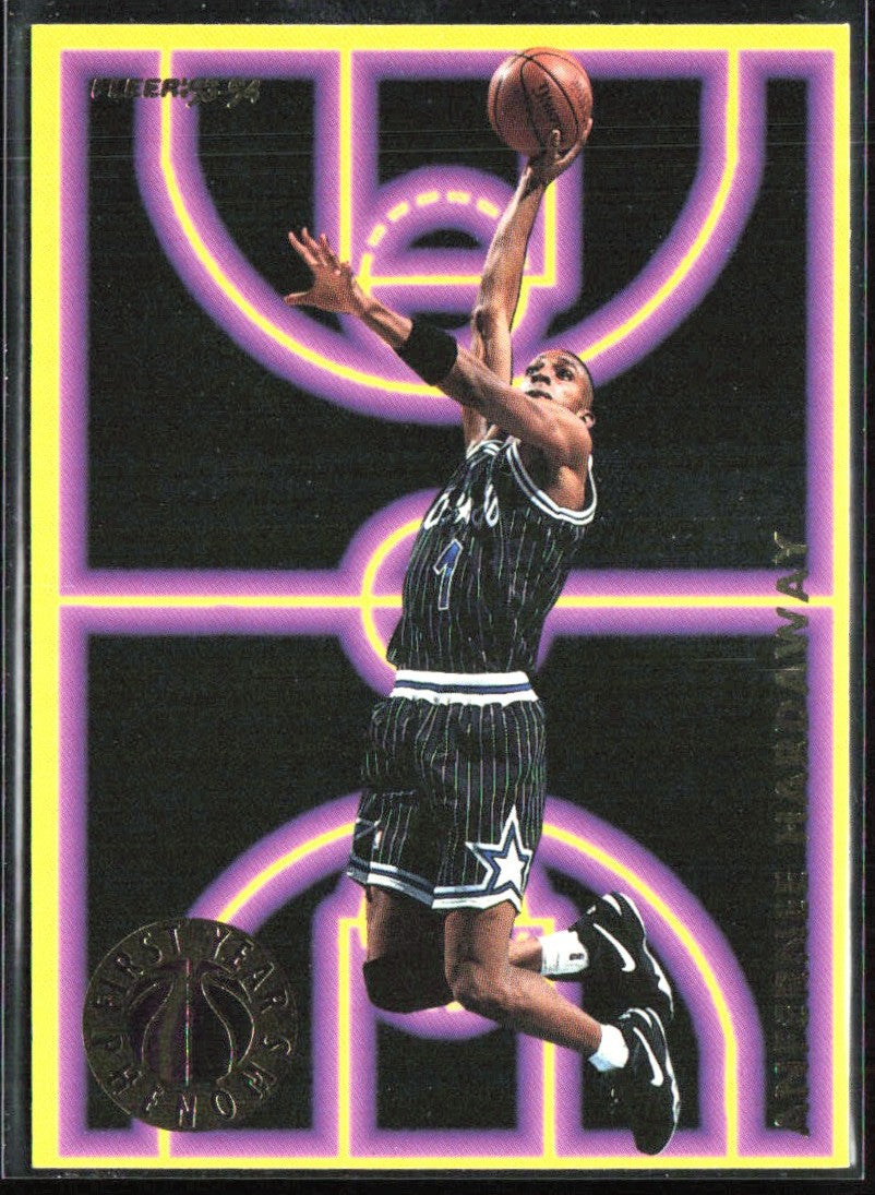Anfernee Hardaway 1993 Fleer First Year Phenoms #2 Orlando Magic