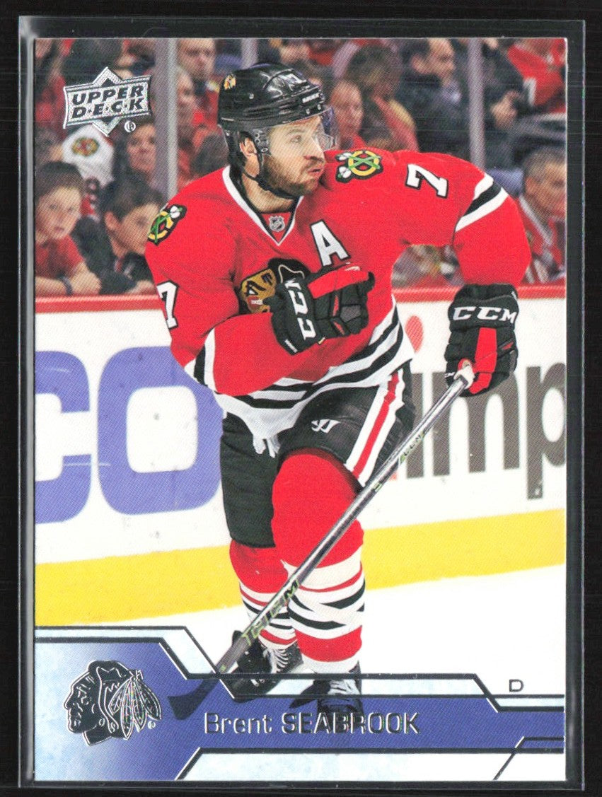 Brent Seabrook 2016 Upper Deck #41 Chicago Blackhawks