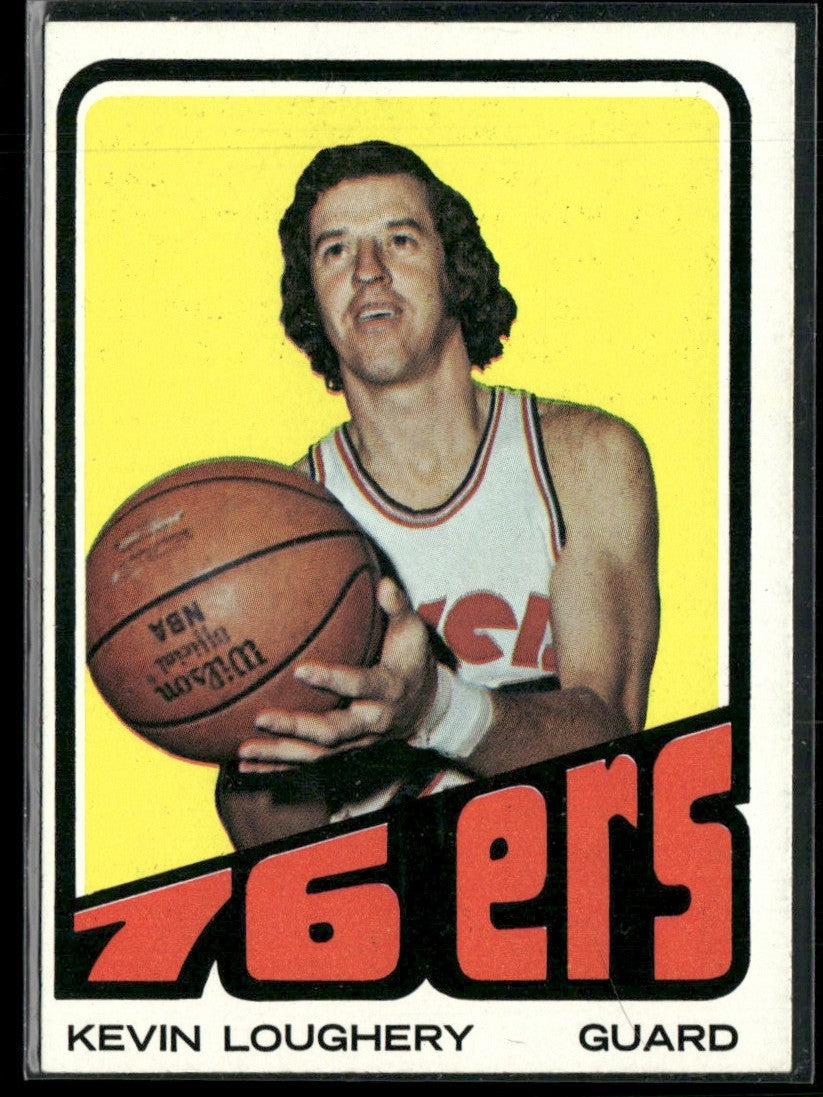 Kevin Loughery 1972 Topps #83 Philadelphia 76ers