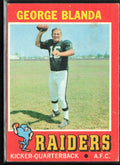 George Blanda 1971 Topps #39 Oakland Raiders